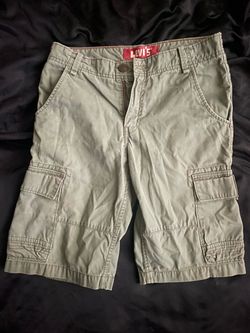 Vintage Levi’s Green Cargo Shorts