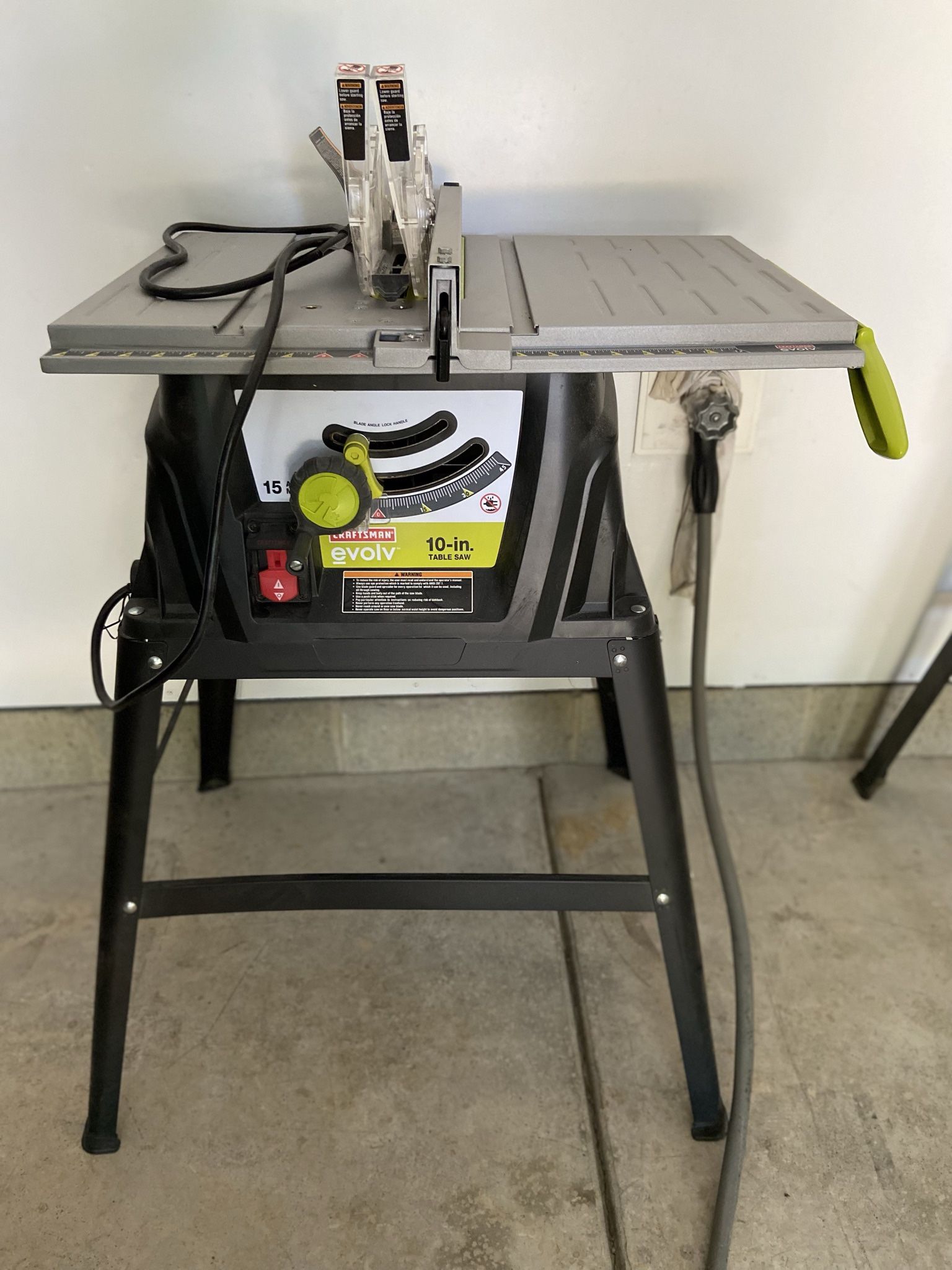 Craftsman 10in Table Saw