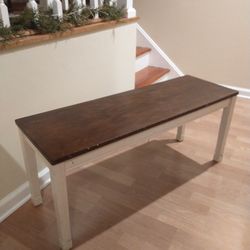 Solid Wood Bench