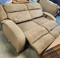Reclining loveseat sofa set