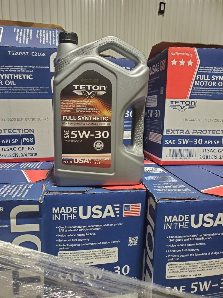 Special Special Motor Oil 5w30 Full Synthetic Case 3GAL 5QT 