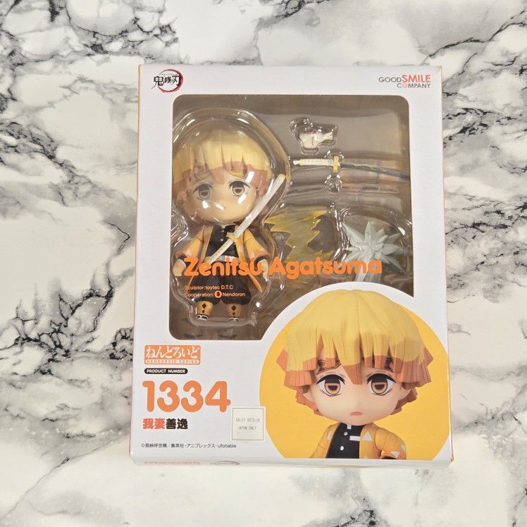 Demon Slayer Zenitsu Agatsuma #1334 Good Smile Company Nendoroid Action Figure