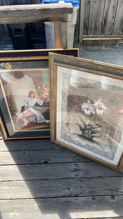 Set of 3 Framed Wall Art Prints ***FREE***