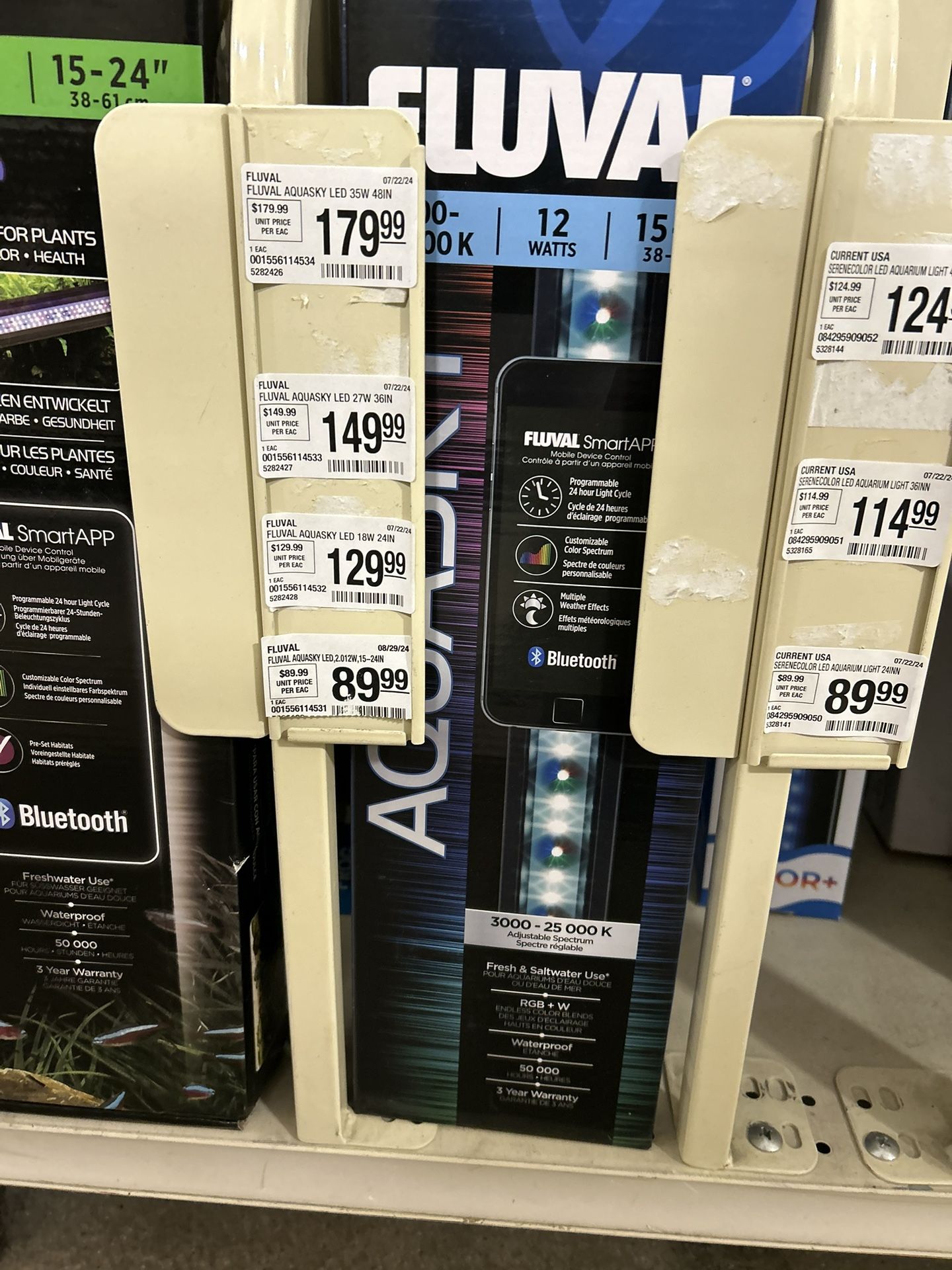 Fluva Plant 3.0 BT LED, Fluva Aquasky LED Aquarium Lights