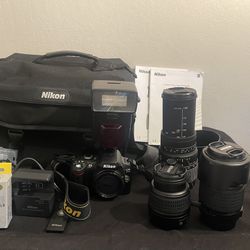 Nikon D-40 Bundle Lot