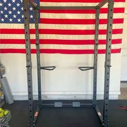 Power cage squat rack brand new