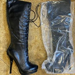 High Heel Boots Size 7.5