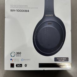 Sony WH-1000XM4 Blue