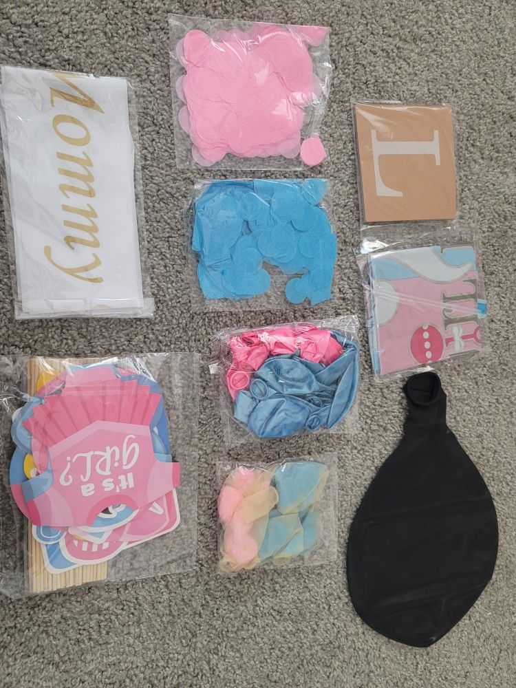 Gender Reveal Party Decorations