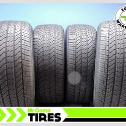 4 BRIDGESTONE ALENZA A/S 02 275/50/22 USED TIRES  7.6/32 AVG 111H * INSTALLATION INCLUDED *
