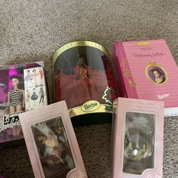 Collector Barbies And Ornaments