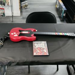 Guitar Hero II Gibson Wired Guitar Controller With Game Buncle