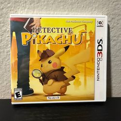 Detective Pikachu Nintendo 3DS Sealed New