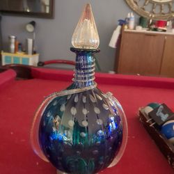 AUTHENTIC  MURANO GLASS BOTTLE  200 DOLLARS