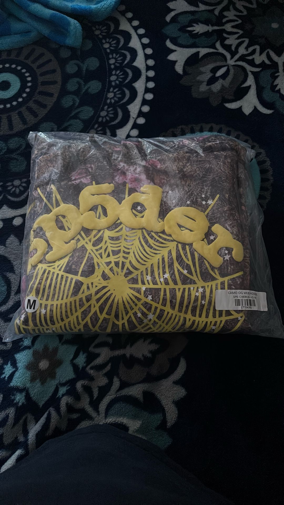 Camo Og Web Hoodie Sp5der Hoodie