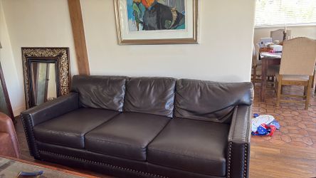 Used Leather sofa