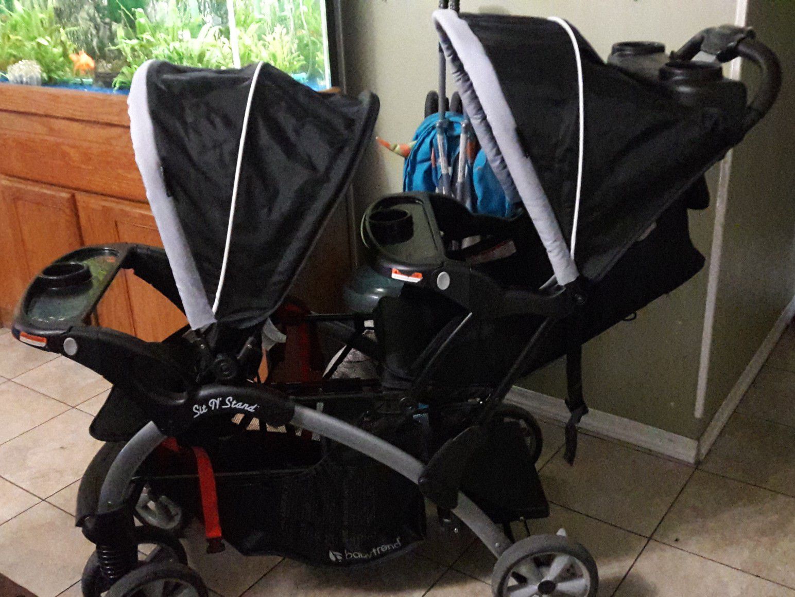 Baby trend sit and stand double stroller