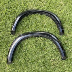 4X Fit For 2009-18 Dodge Ram 1500 Black Pocket Style Rivet Bolt On Fender Flares