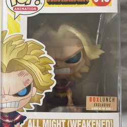 All Might Weakened Box Lunch Exclusive