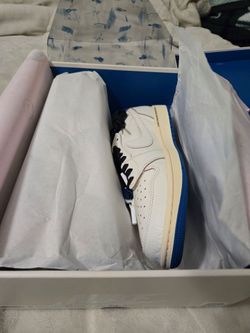 Travis Scott Jordan 1 reverse fragments sz 9.5