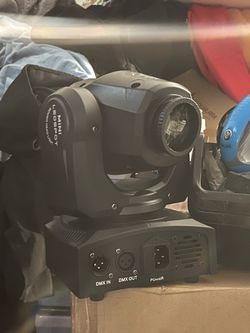 Wash Lite Mini LED Spot Moving head, Stage Light. Head DJ Light - DMX Stage