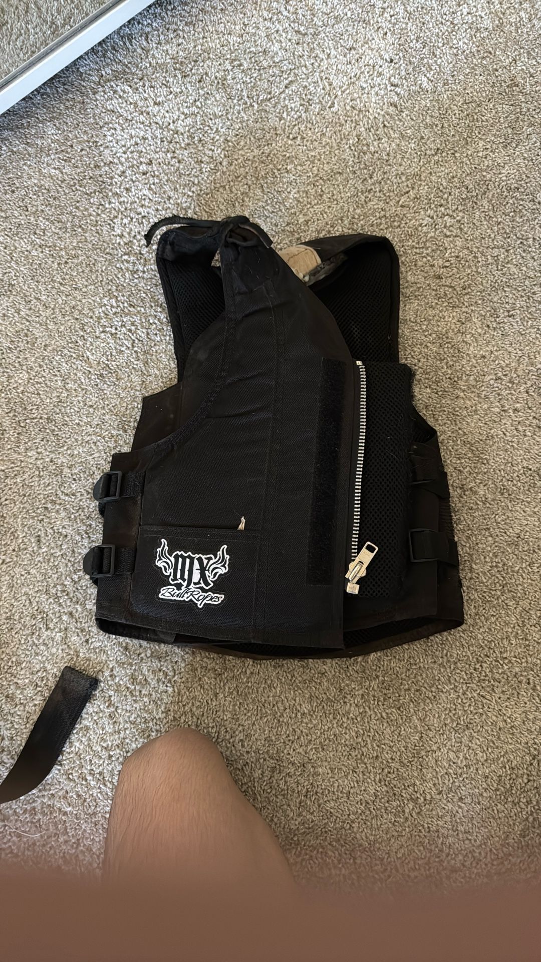 Bull Riding Vest MX Bull Ropes 