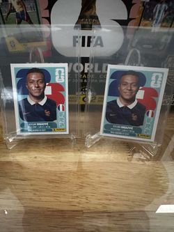 X2 Bundel Deal- Kylian Mbappe panini 26 WC stickers