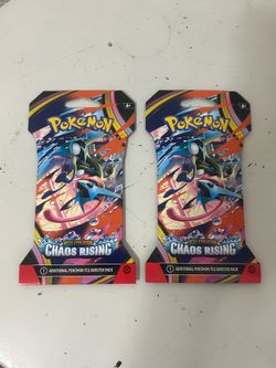 Chaos rising single sleeved booster packs