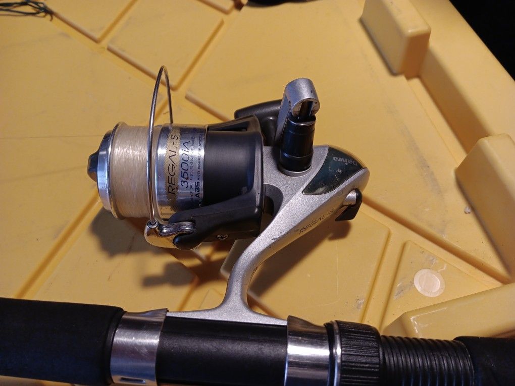Vintage Daiwa Regal 3500IA Reel And Rod Combo