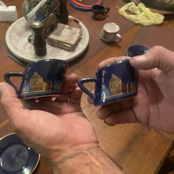 Pisa Tea Set With Coasters