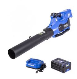Kobalt 80-volt 630-CFM 140-MPH Battery Handheld Leaf Blower 2.5 Ah Battery Included Charger Included