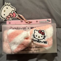 Hello kitty x crème spa headband