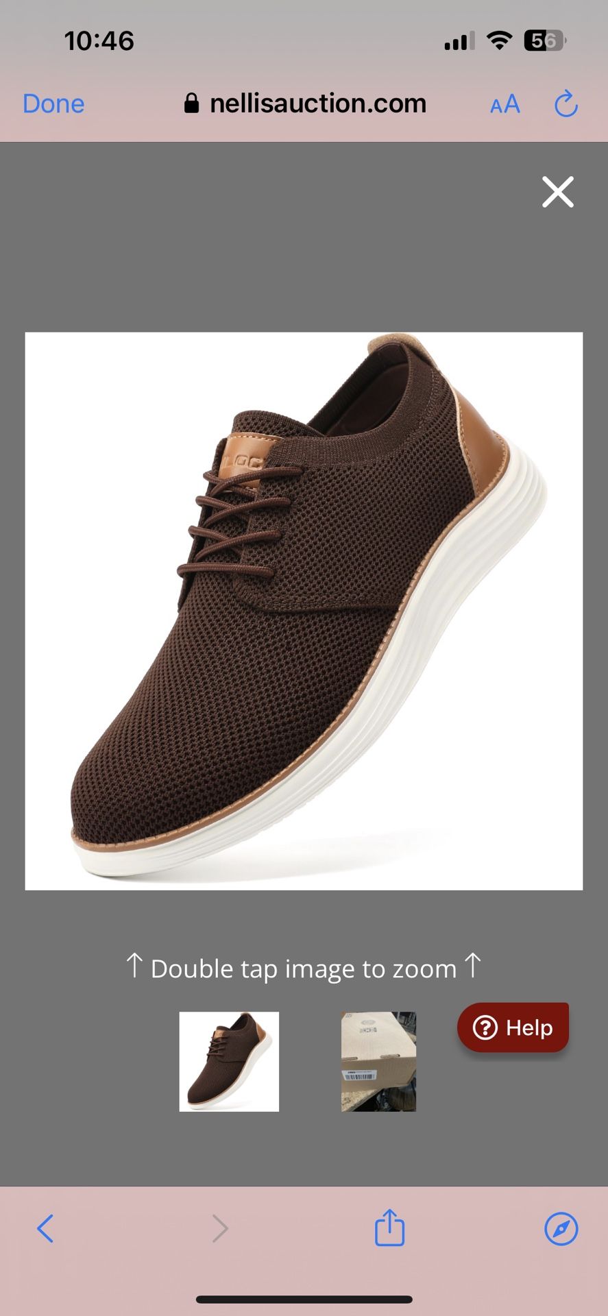 VILOCY Men's Fashion Dress Sneakers Casual Walking Shoes Business Oxfords Comfortable Breathable Lightweight Tennis Zapatos Para Hombre Brown,US9