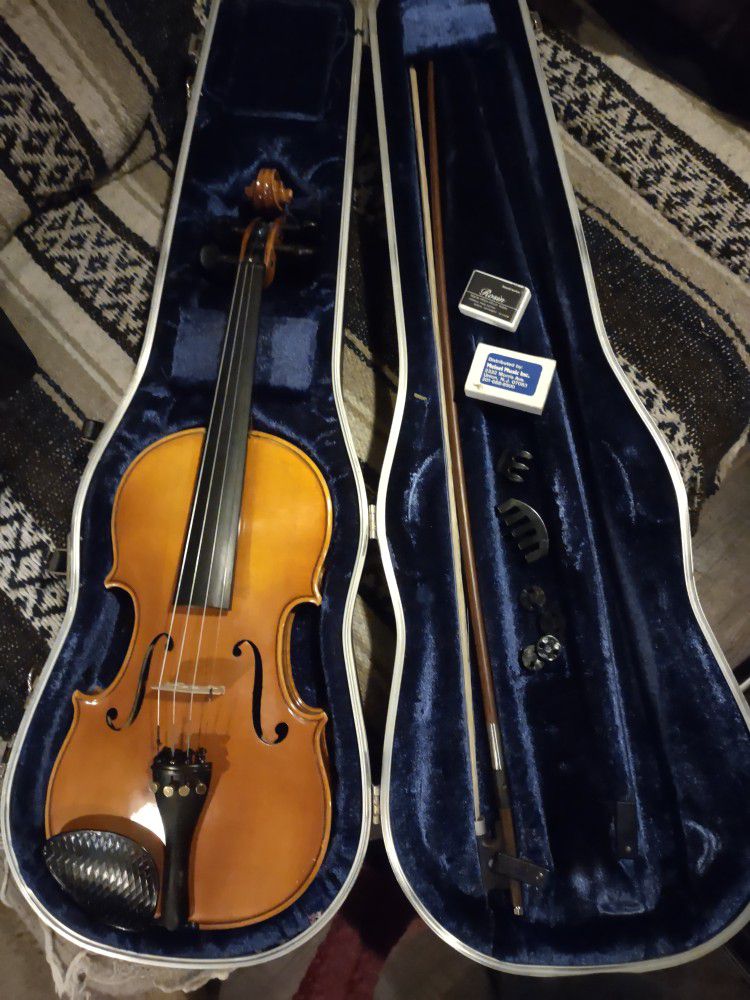 C. Meisel, Geigen, Bass und Cellabau, Stradivarious (copy) Violin 