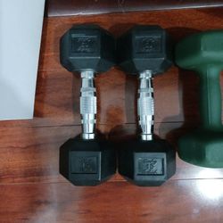 Dumbells 2 Sets For $20