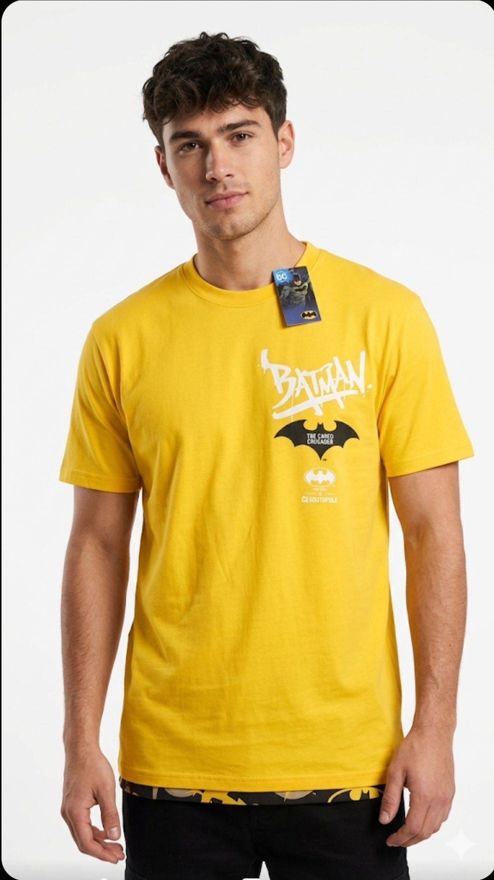 Batman x southpole men t-shirt size Large