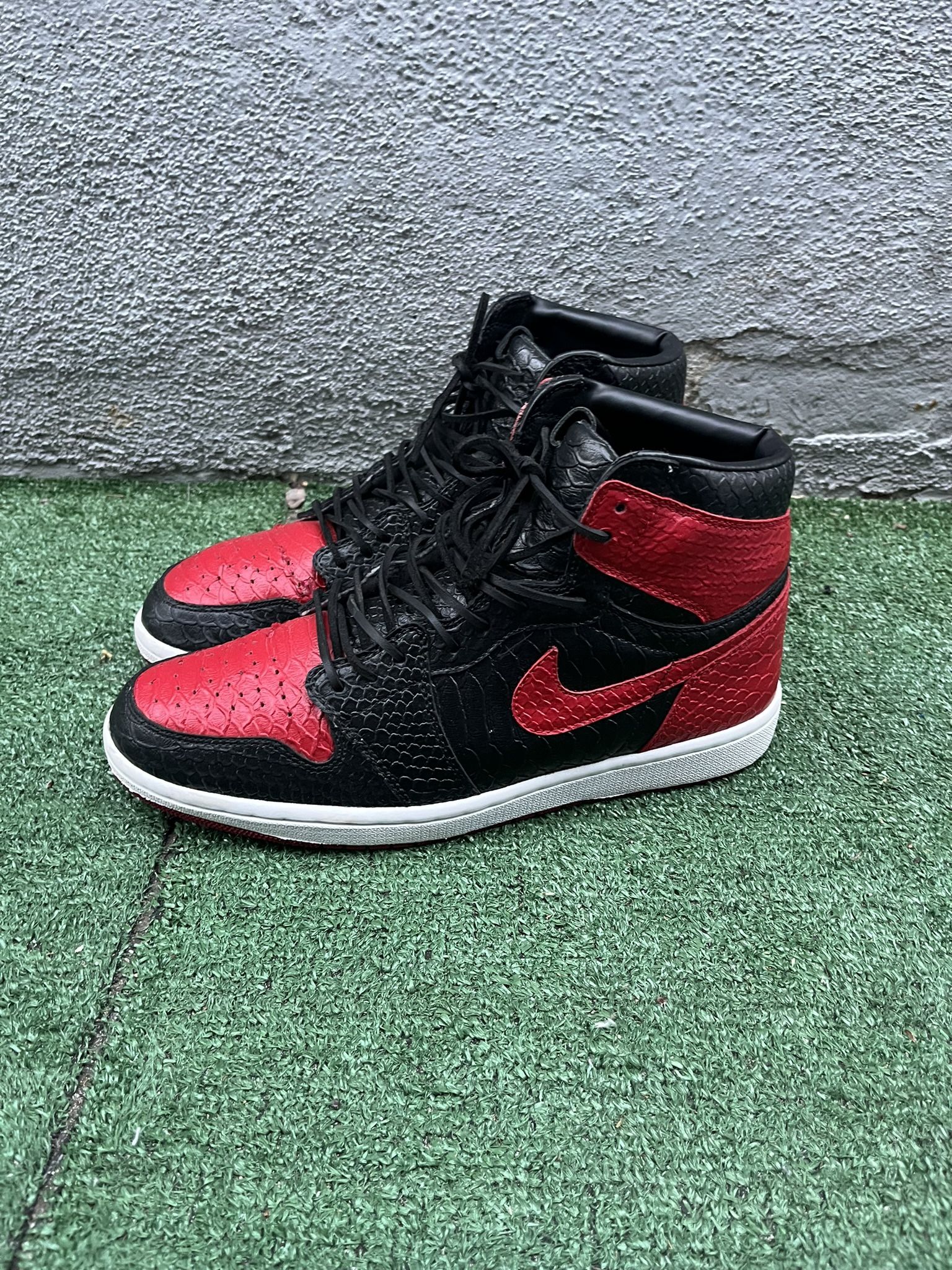 Air Jordan 1 “Bred Python” INXX THEREMADE Customs - www  display picture 1