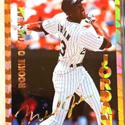 1993^94 MICHAEL JORDAN ROOKIE CARD 