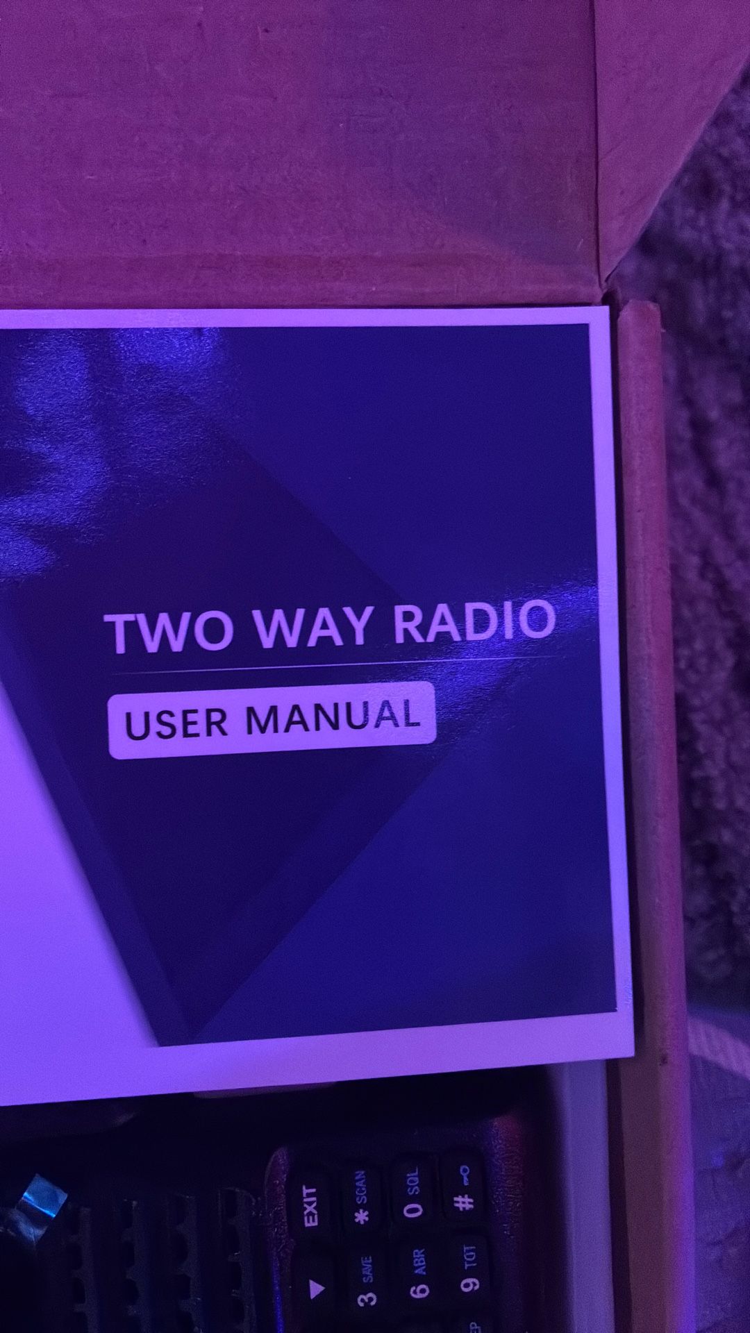 Tidradio Two Way Radio With Programmer