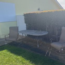 Table And Two Chairs $30