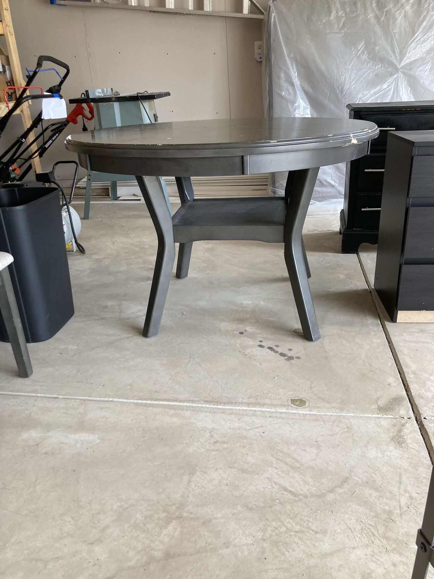 Used Grey Dining Table