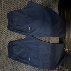 Navy Blue Scrub Pants 