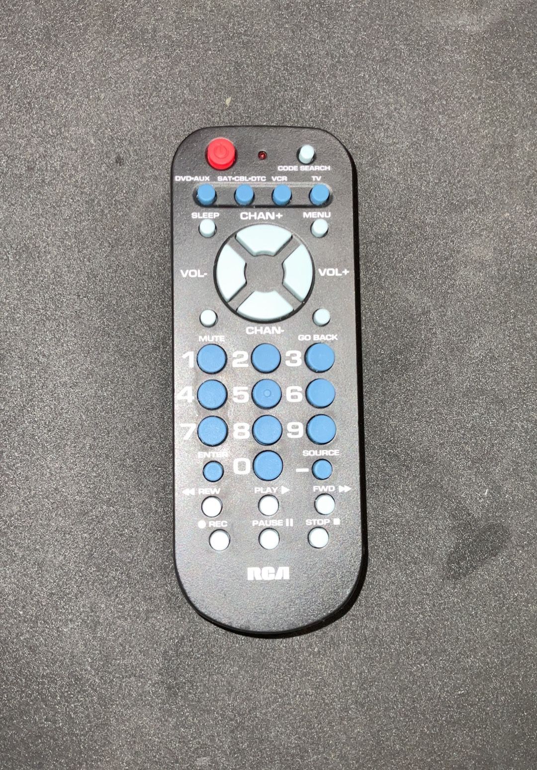 RCA Universal Remote Control Control(RCU504BR)