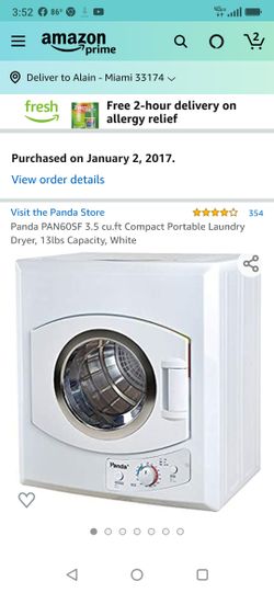 Panda Dryer. Brand New