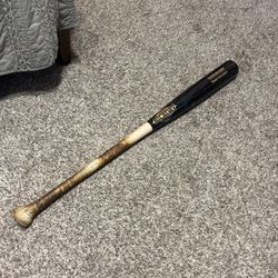 Game Used Dbacks Bat Broken 