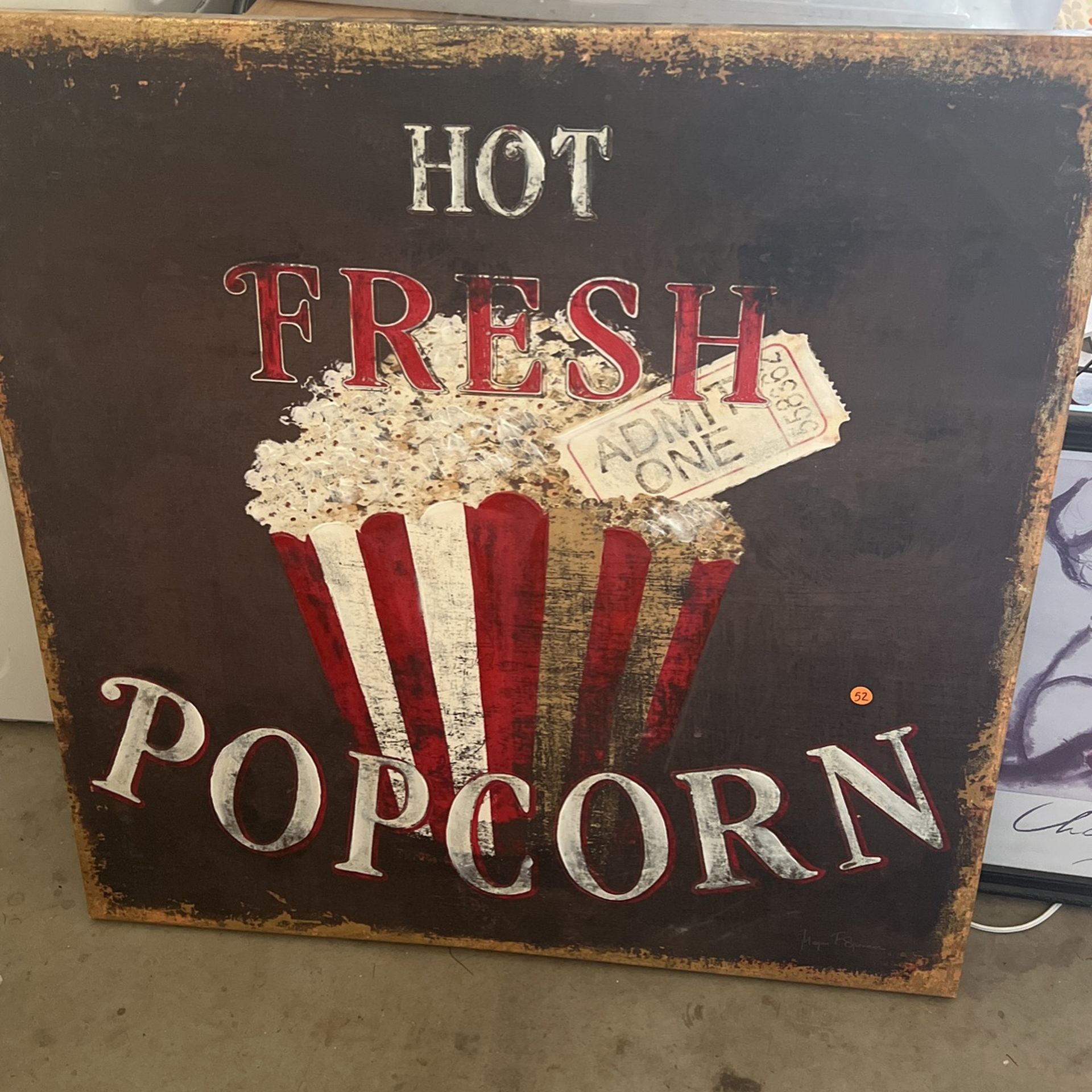 Big Wall Art Popcorn 🍿
