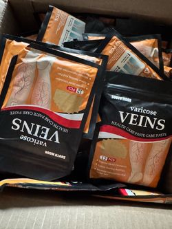 3 pack/36 pcs South Moon Varicose Veins Health Care Paste 12 PCS