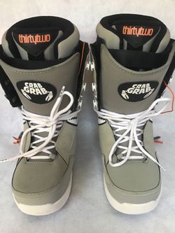 Snowboard Boots 10.5 M Crab Grab ThirtyTwo
