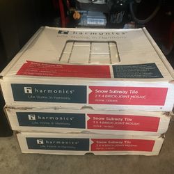 Snow Subway Tiles 2x4 (3 Boxes)