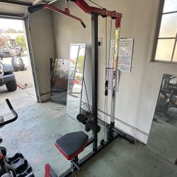 Lat Pull Down Machine Home Gym